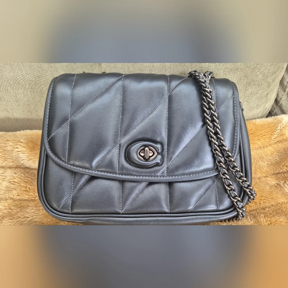 COACH Madison Quilted Shoulder Bag - Picture 5 of 11